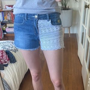 Guess jean shorts